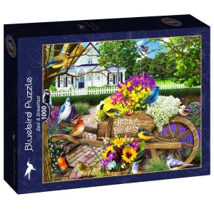 Bluebird: Bed and Breakfast (1000) legpuzzel