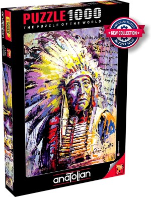 Anatolian: Chief Seattle (1000) verticale puzzel