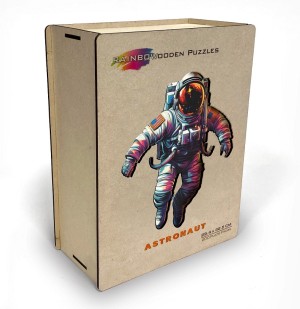 Eureka: Rainbowooden - Astronaut (200) houten legpuzzel