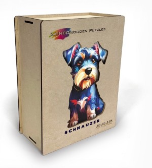 Eureka: Rainbowooden - Schnauzer (200) houten legpuzzel