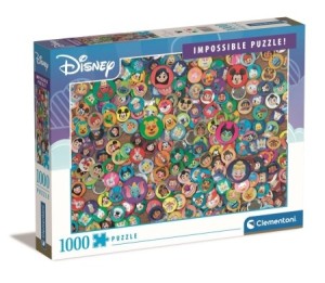 Clementoni: Impossible Disney Buttons (1000) disneypuzzel