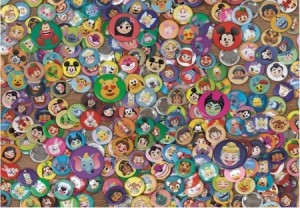 Clementoni: Impossible Disney Buttons (1000) disneypuzzel