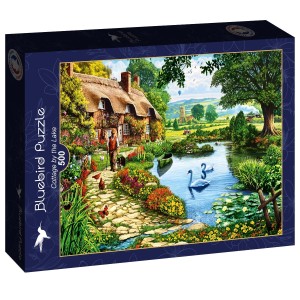 Bluebird: Cottage by the Lake (500) legpuzzel