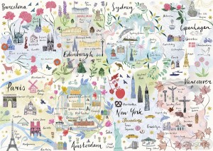 Gibsons: Wanderlust (1000) legpuzzel