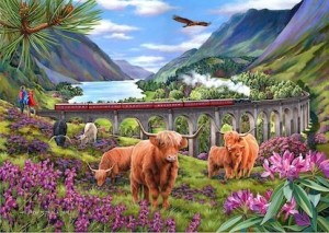 House of Puzzles: Glenfinnan Ladies (500BIG) legpuzzel