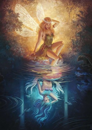 Nathan: The Reflection of a Fairy (1500) verticale puzzel
