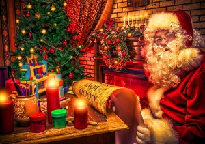 Bluebird: Santa Claus (1000) kerstpuzzel