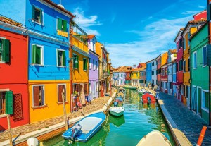 Castorland: Burano Colors (1000) legpuzzel