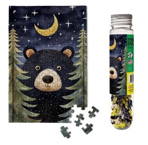 Micro Puzzles: Bear in the Forest (150) verticale puzzel