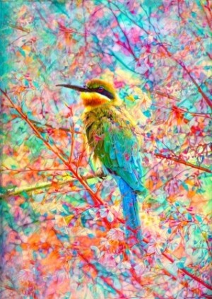 Enjoy: Happy Bird (1000) verticale puzzel