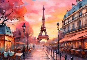 Bluebird: Paris et la Grande Dame (1000) legpuzzel