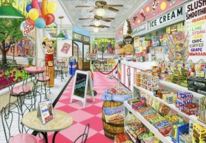 Bluebird: The Sweet Shop (1000) legpuzzel