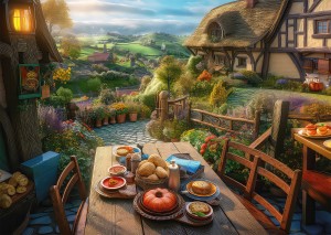 Schmidt: Breakfast with a View (1000) legpuzzel