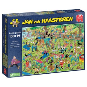 Jan van Haasteren: Hondenparcours (1000) hondenpuzzel