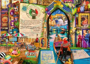 Bluebird: Life is an Open Book Venice (500) legpuzzel