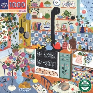 Eeboo: Morning Kitchen (1000) vierkante puzzel