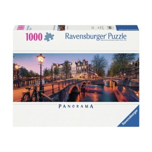 Ravensburger: Evening in Amsterdam (1000) panoramapuzzel