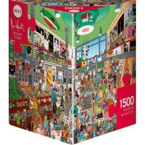 Heye: Record Store (1500) legpuzzel