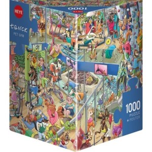 Heye: Pet Gym (1000) legpuzzel
