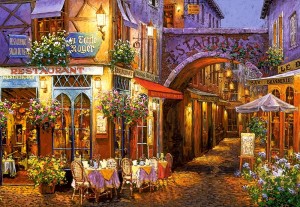 Castorland: Evening in Provence (1000) legpuzzel