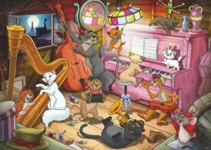 Ravensburger: Disney Aristocats (1000) disneypuzzel
