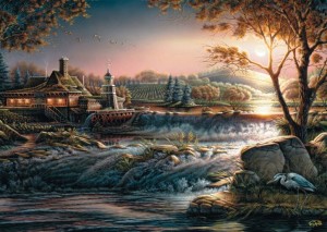 Schmidt: Terry Redlin - Licht over de wildernis (1000) legpuzzel