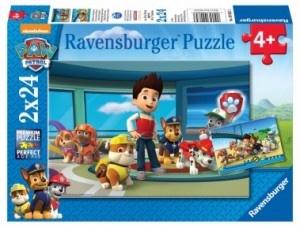 Ravensburger: Paw Patrol - Hulpvaardige speurhonden (2x24)