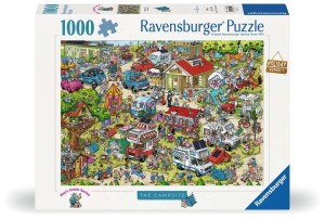 Ravensburger: Holiday Resort 1 - The Campsite (1000) legpuzzel