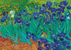 Art by Bluebird: Vincent van Gogh - Irises (1000) kunstpuzzel