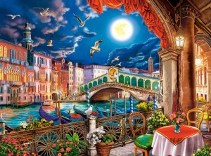 Castorland: Romantic Night in Venice (2000) legpuzzel