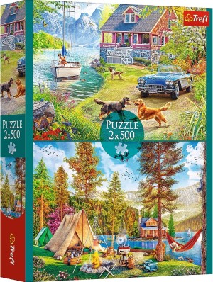 Trefl: Summertime Relax (2x500) legpuzzels