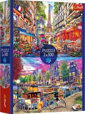 Trefl: European Capitals (2x500) legpuzzels