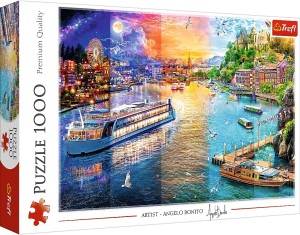 Trefl: Cruise in Europe (1000) legpuzzel