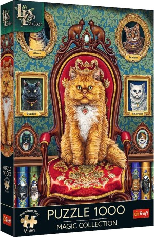 Trefl: Mad about Cats (1000) verticale puzzel