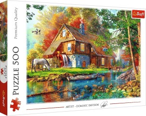 Trefl: Cottage by the River (500) legpuzzel