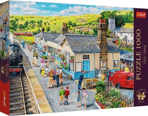 Trefl: Railway Station (1000) legpuzzel