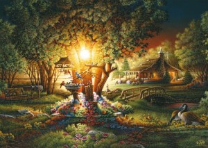 Schmidt: Terry Redlin - Schitterend Voorjaarslicht (1000) legpuzzel