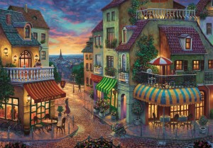 Clementoni: Wandering around Paris (2000) legpuzzel