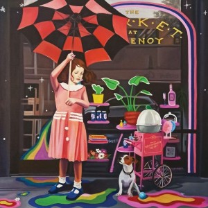 Magnolia: Umbrella (1023) vierkante puzzel