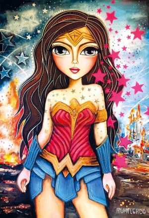 Magnolia: W-Woman (1000) verticale puzzel