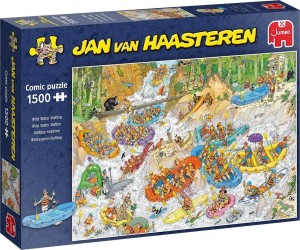 Jan van Haasteren: Wild Water Rafting (1500) legpuzzel OP = OP
