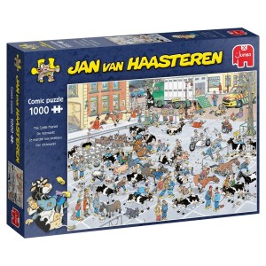 Jan van Haasteren: De Veemarkt (1000) legpuzzel OP = OP