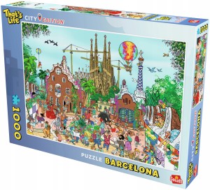 Goliath: That's Life City Edition Barcelona (1000) legpuzzel