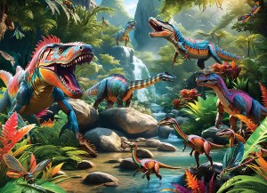 Cobble Hill: Prehistoric Beasts (500XL) legpuzzel