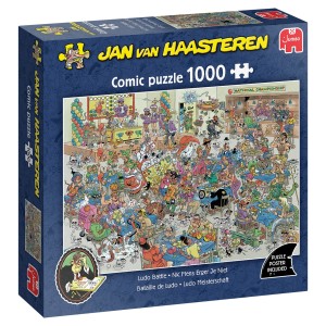 Jan van Haasteren: NK Mens erger je niet (1000) legpuzzel