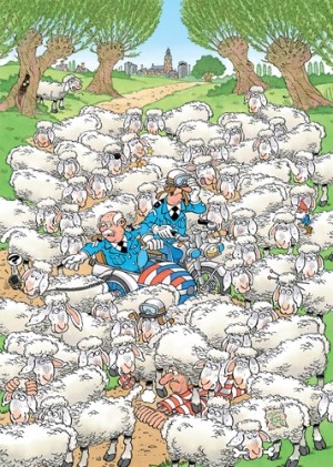 Jan van Haasteren: Expert - Lam gelegd (500) legpuzzel