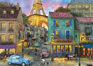 Schmidt: The Streets of Paris (1000) legpuzzel
