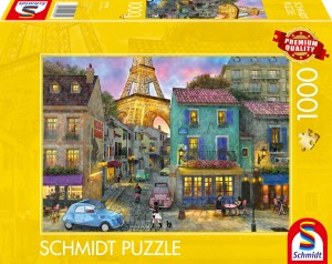 Schmidt: The Streets of Paris (1000) legpuzzel