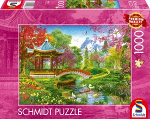 Schmidt: Japanese Garden (1000) legpuzzel