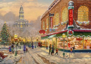Schmidt: Thomas Kinkade - A Christmas Wish (1000) kerstpuzzel